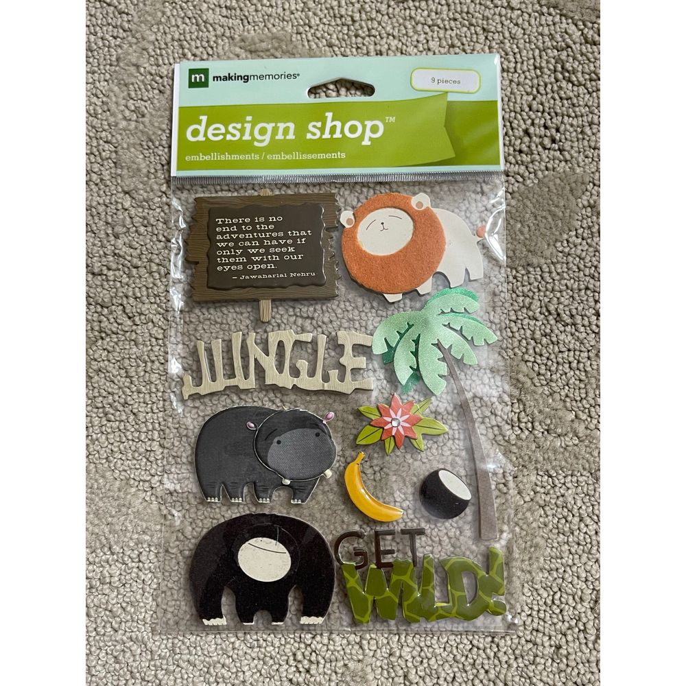 💕Making Memories Animal Jungle Stickers